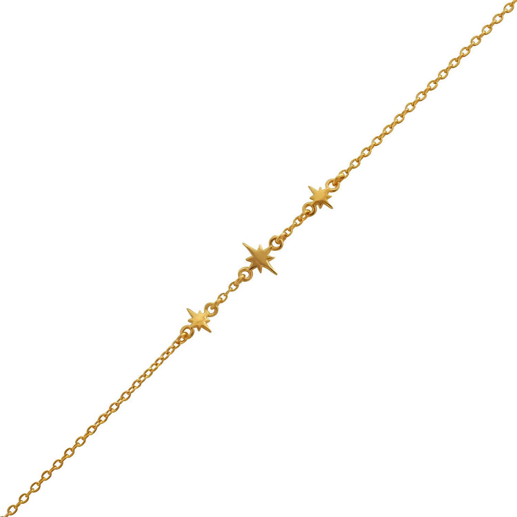 Twinkling Stars Gold Bracelet