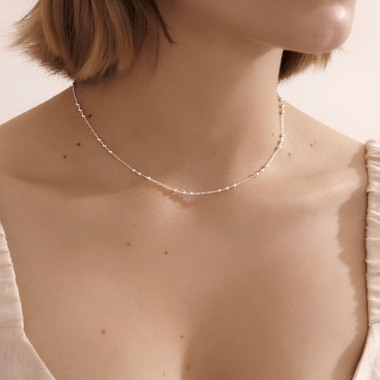 Classic Silver Necklace