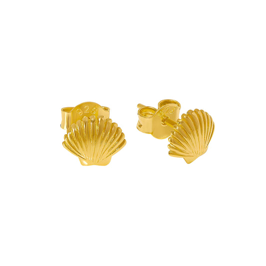 Ocean Treasure Gold Studs